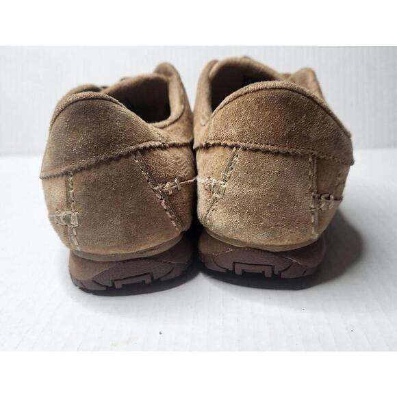 Skechers Shoes Womens Size 10 Brown Suede Relaxed Fit Memory Foam Casual Comfort - Picture 4 of 8